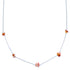 Oyster Shell Liquid Silver Necklace DX117164